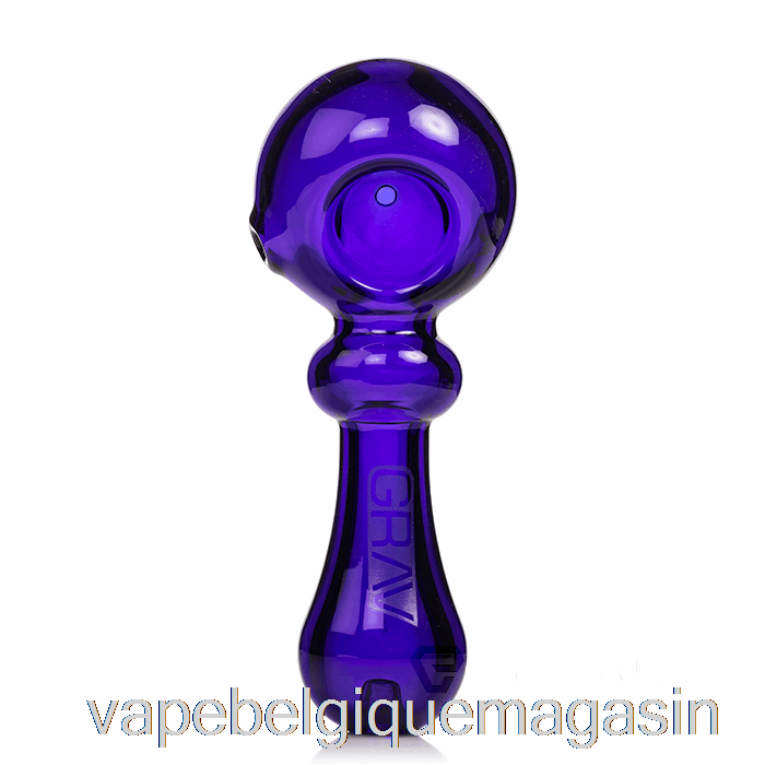 Vape Belgique Grav Boule Cuillère Bleu Cobalt